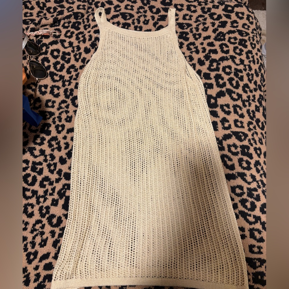 Mini crochet cover up